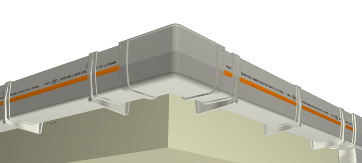 Fırat Pvc Köşeli Yağmur Oluğu ve Ek Parçaları